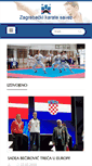 Mobile Screenshot of karate-zg.hr